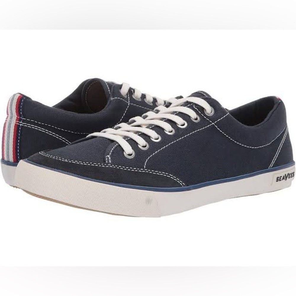 Seavees Westwood Sneaker Suede Canvas Navy Men’s 12